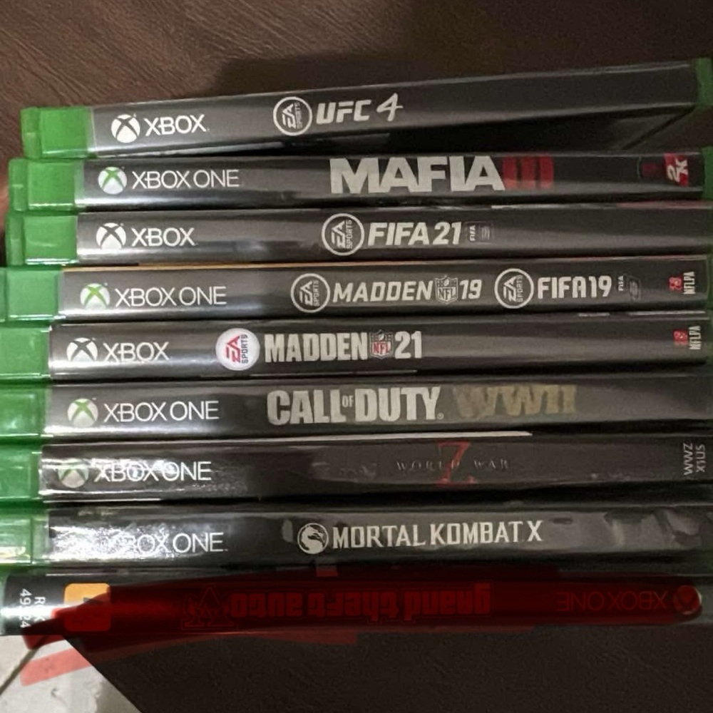 One Video Game Collection - Black and Green